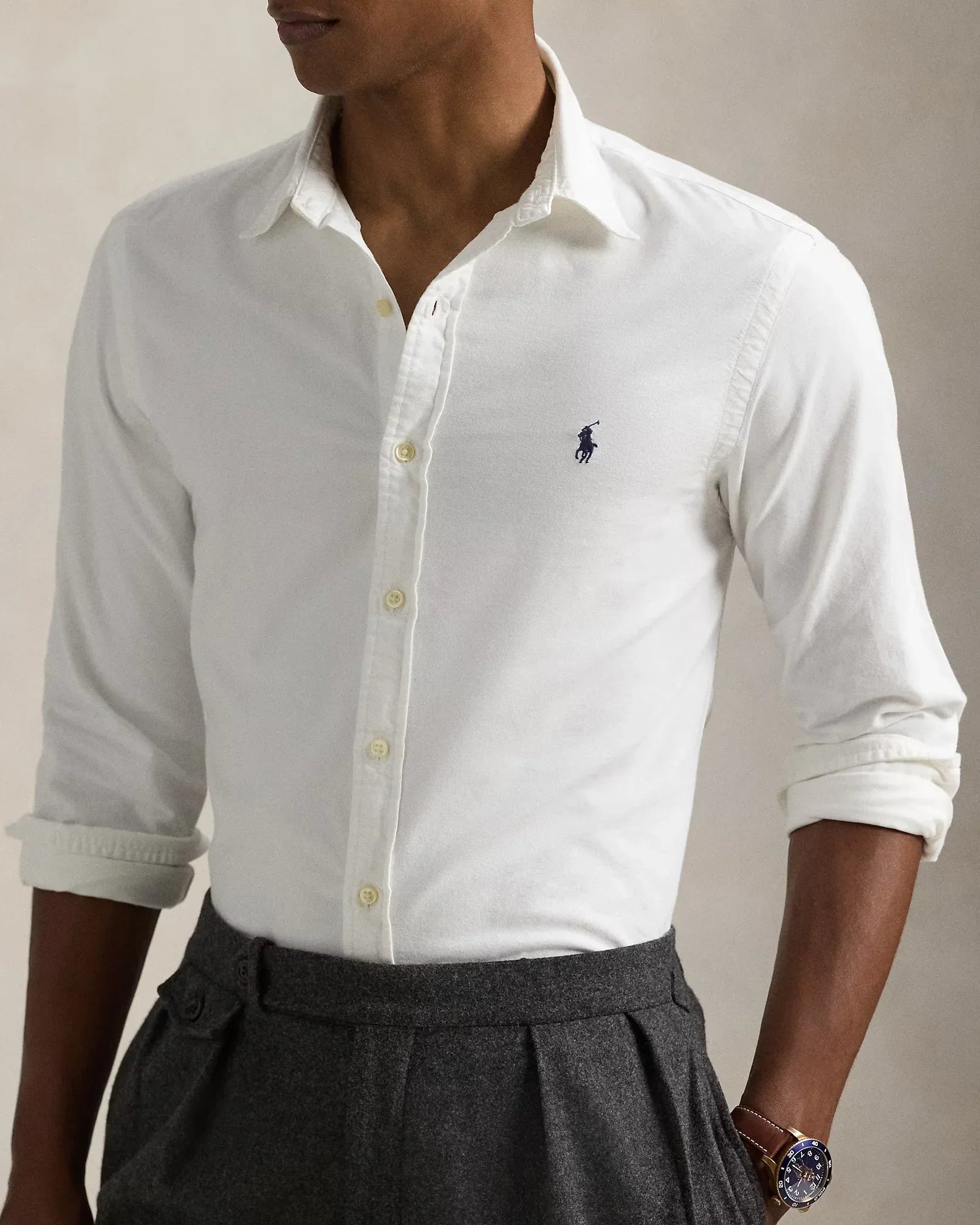 RL Classic White Oxford Shirt